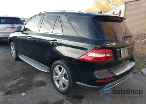 2013 Mercedes-Benz Ml 350 4Matic from USA, damaged, VIN 4JGDA5HB9DA103222